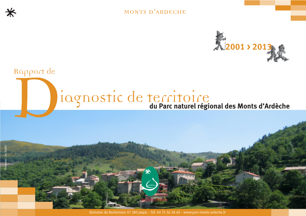 Diagnostic De Territoire Du Parc Naturel Régional Des Monts D'ardèche