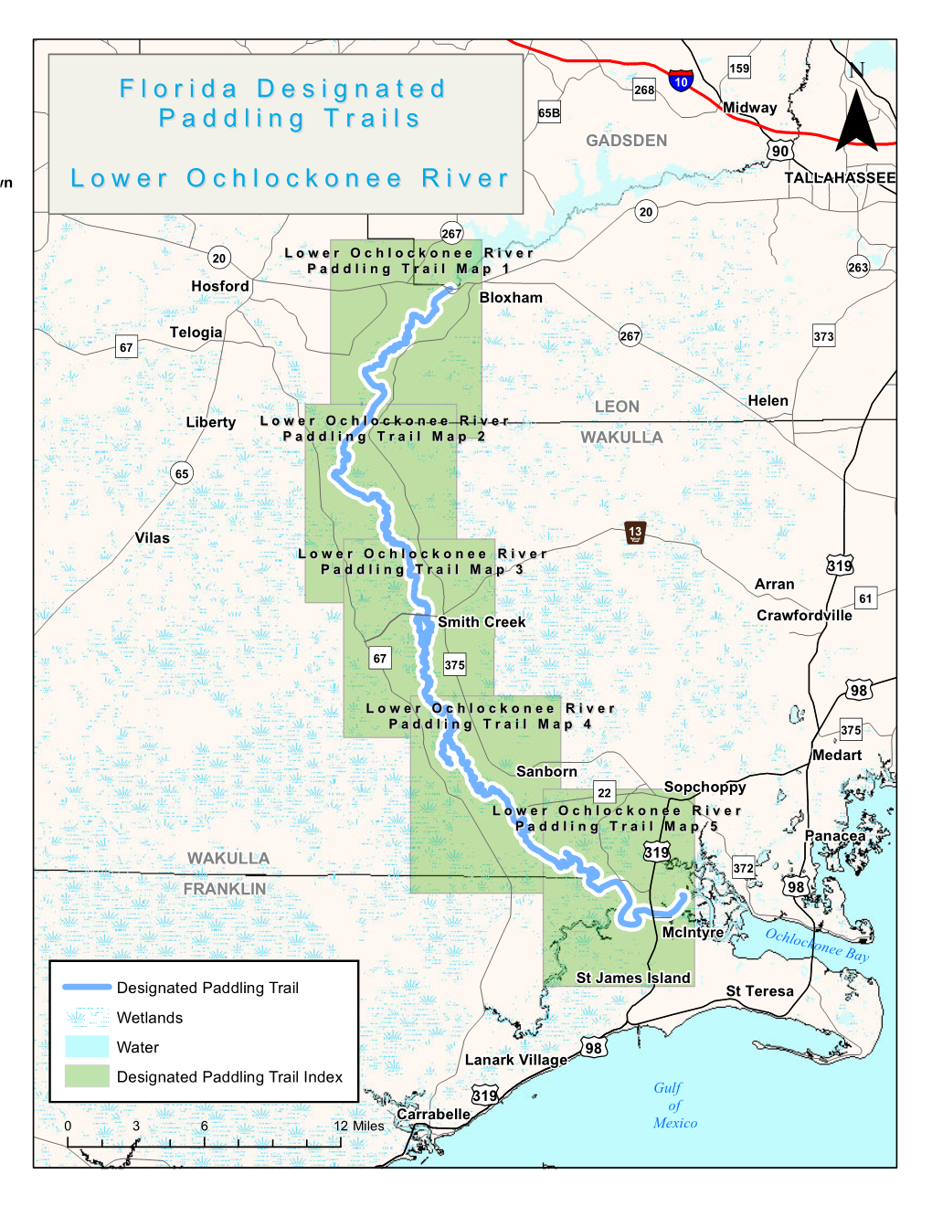 Florida Designated Paddling Trails Lower Ochlockonee River