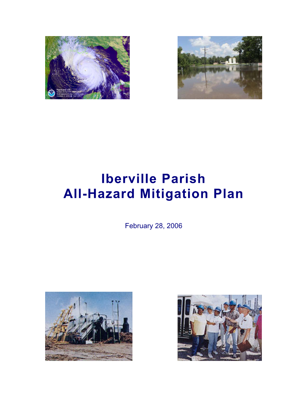 Iberville Parish All-Hazard Mitigation Plan