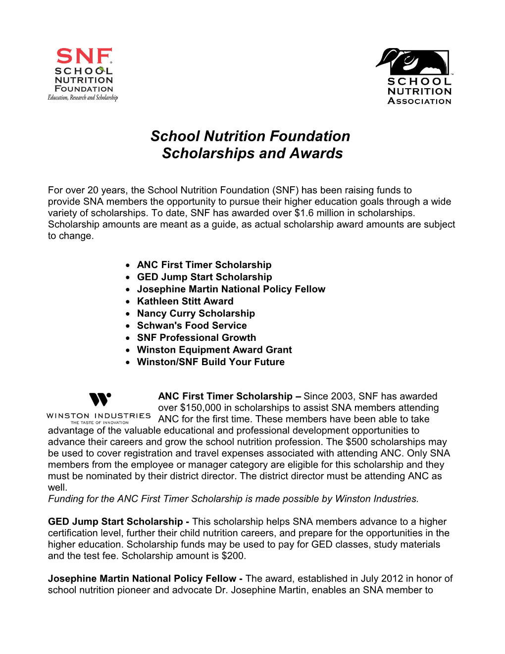 Scholarships and Awards s1