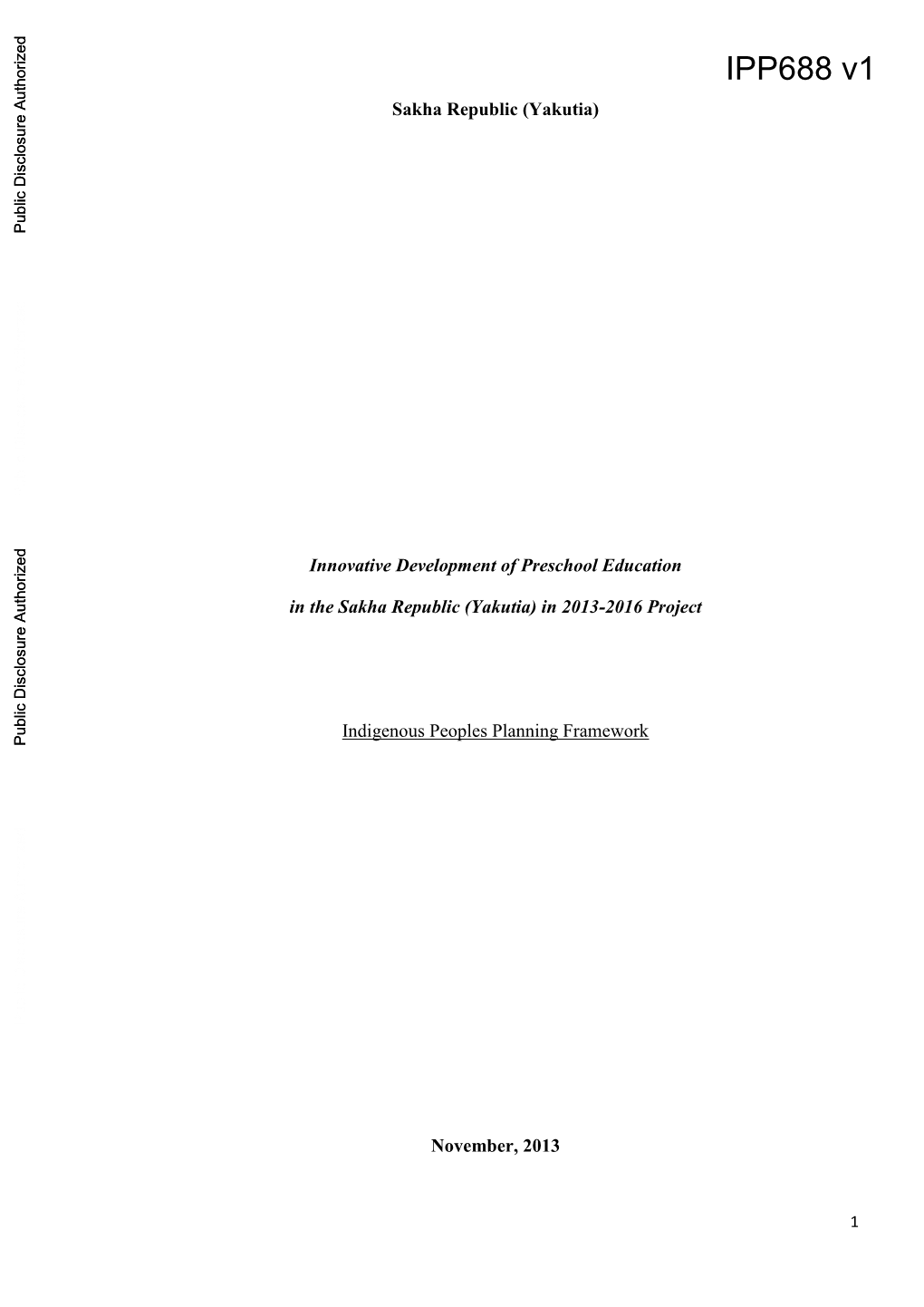 World Bank Document