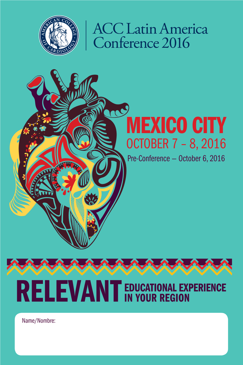 MEXICO CITY OCTOBER 7 – 8, 2016 Pre-Conference — October 6, 2016