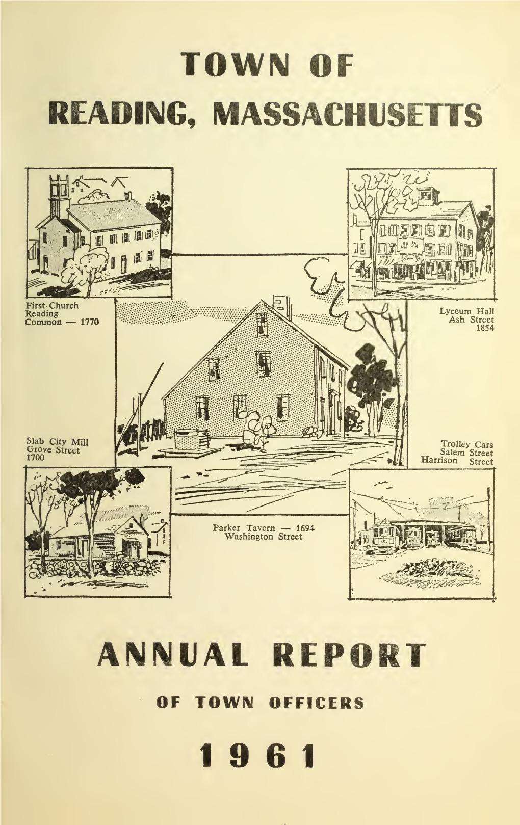 Town of Reading Massachusetts Annual Report