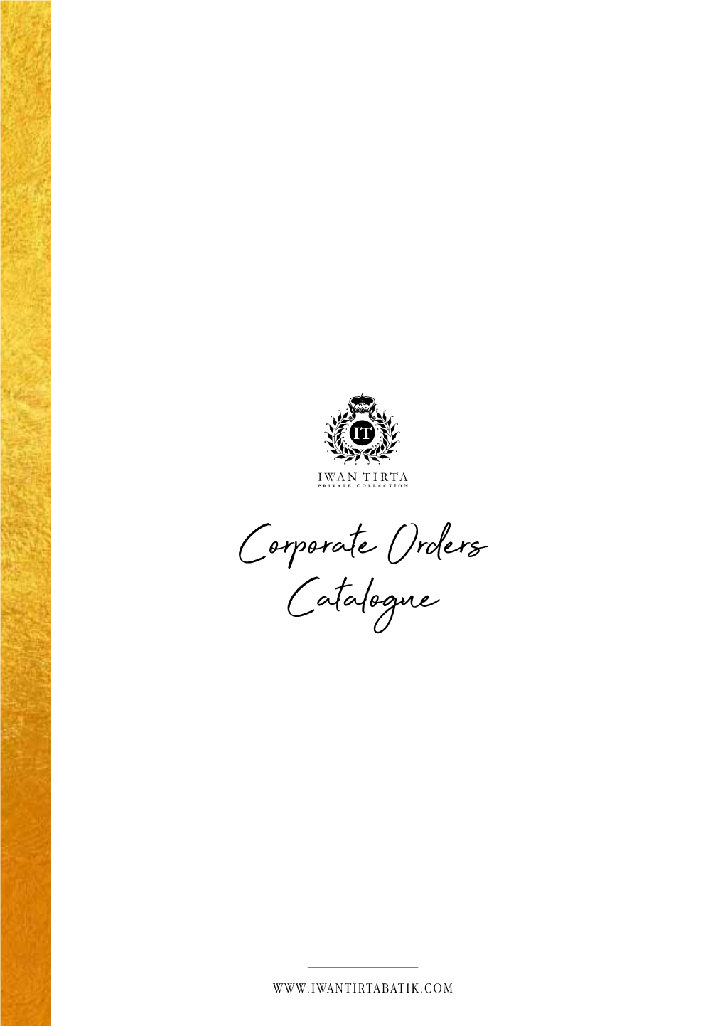 Corporate Orders Catalogue