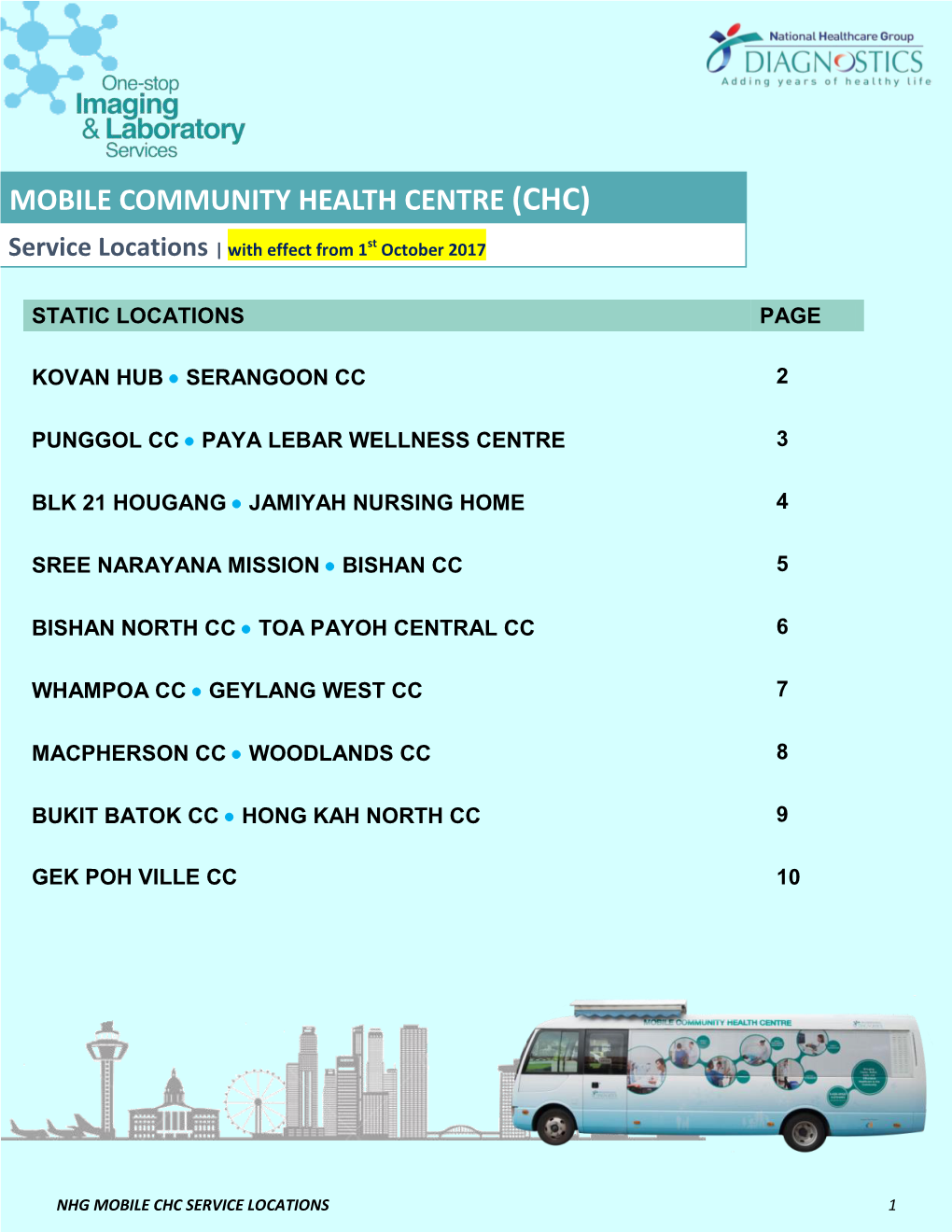 Mobile Community Health Centre (Chc)