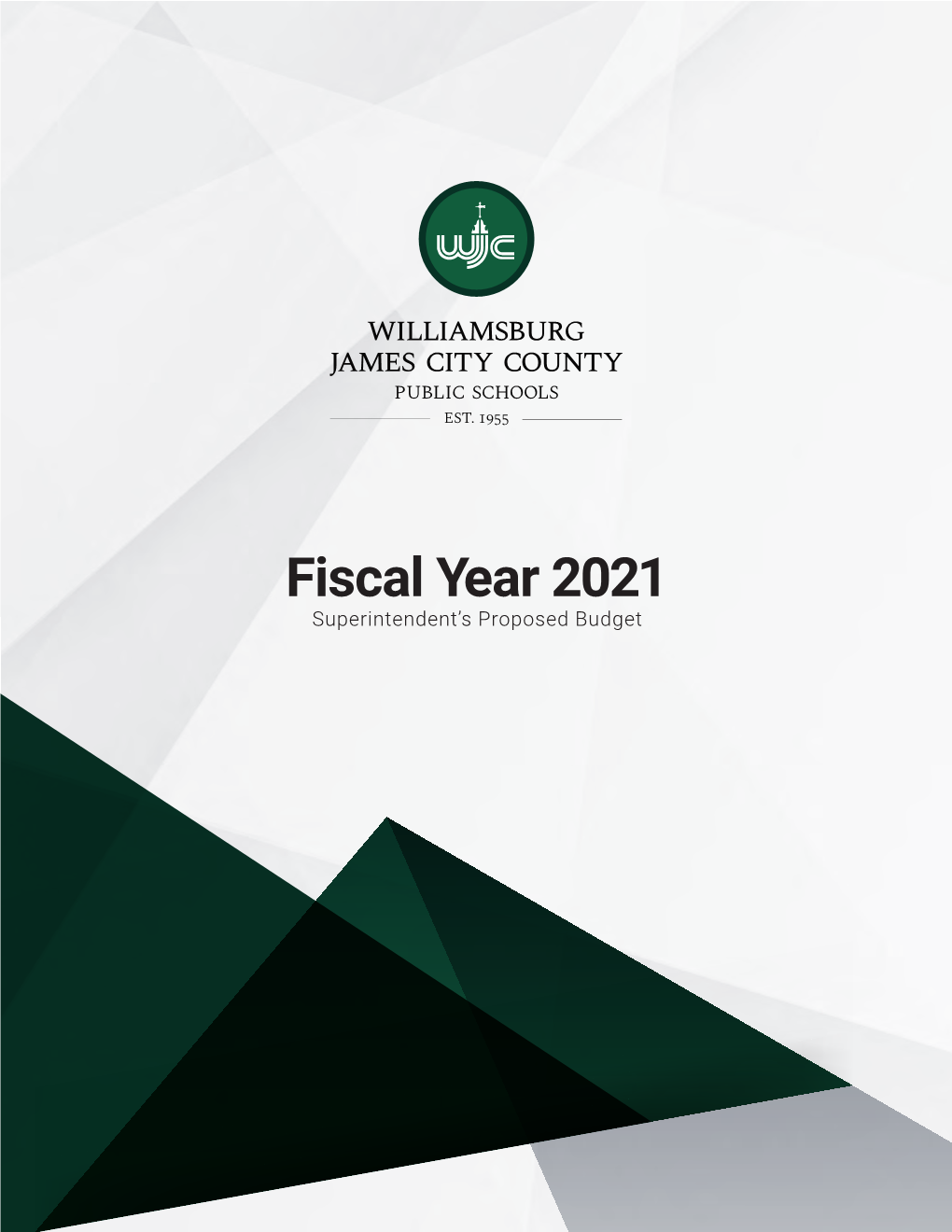 FY21 Superintendent's Proposed Budget