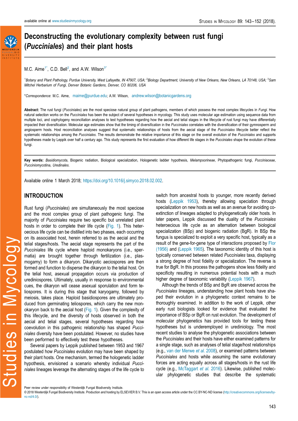 Deconstructing the Evolutionary Complexity Between Rust Fungi (Pucciniales) and Their Plant Hosts