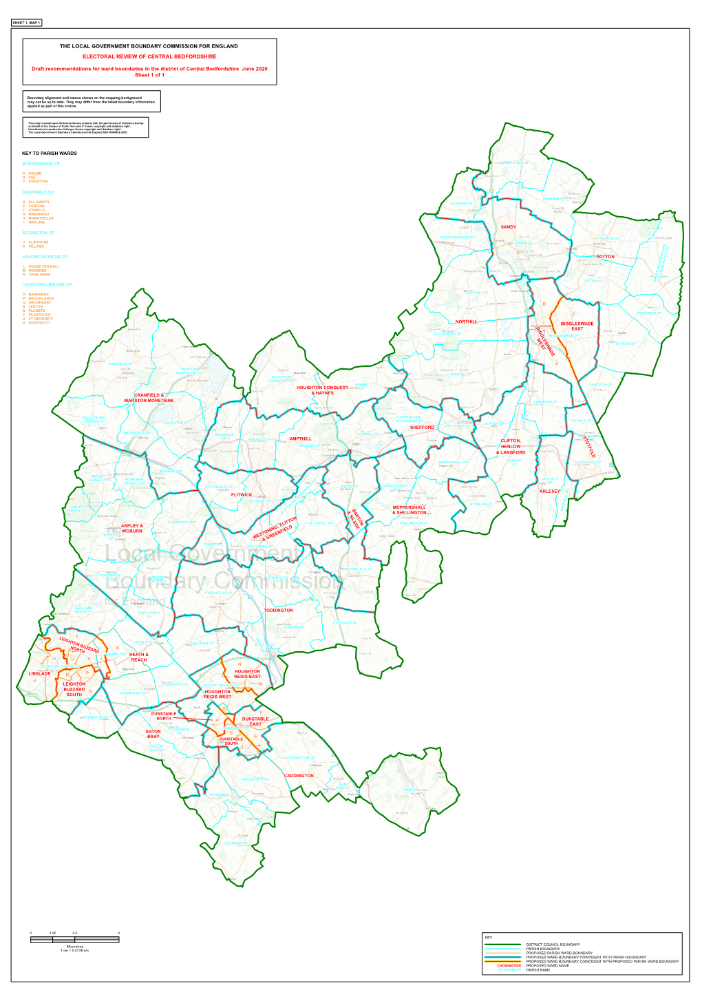 The Local Government Boundary Commission for England Electoral Review of Central Bedfordshire