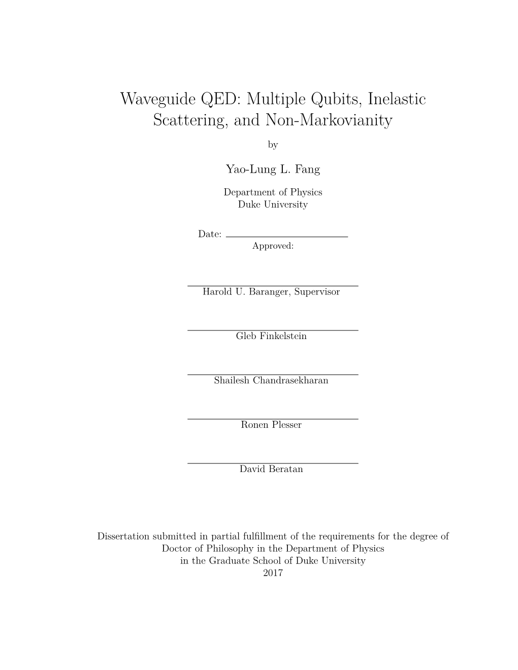 Waveguide QED: Multiple Qubits, Inelastic Scattering, and Non-Markovianity