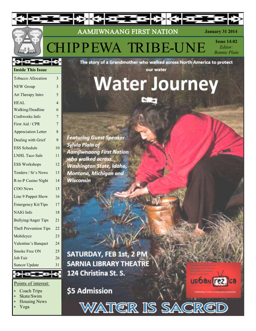 CHIPPEWA TRIBE-UNE Issue 14:02