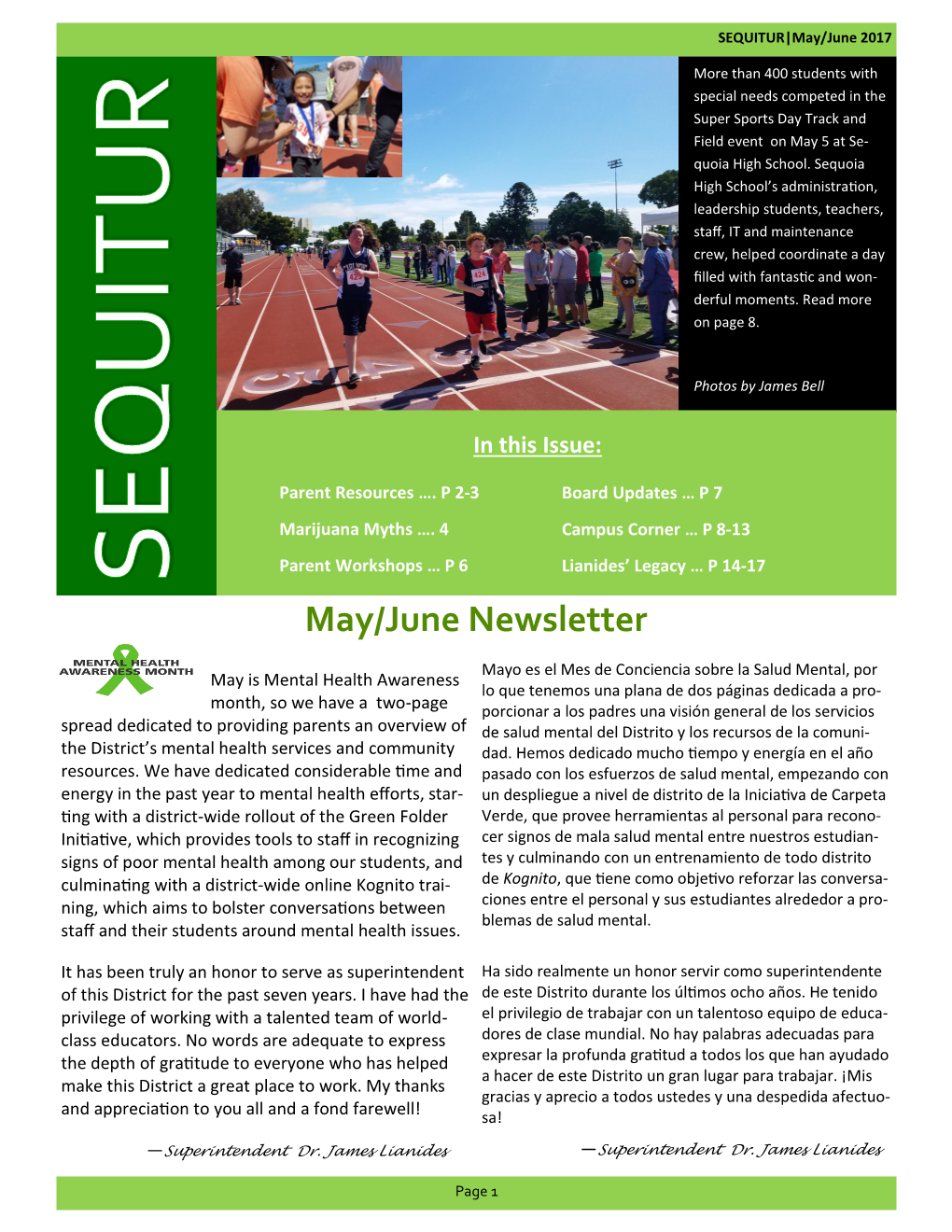 May/June Newsletter