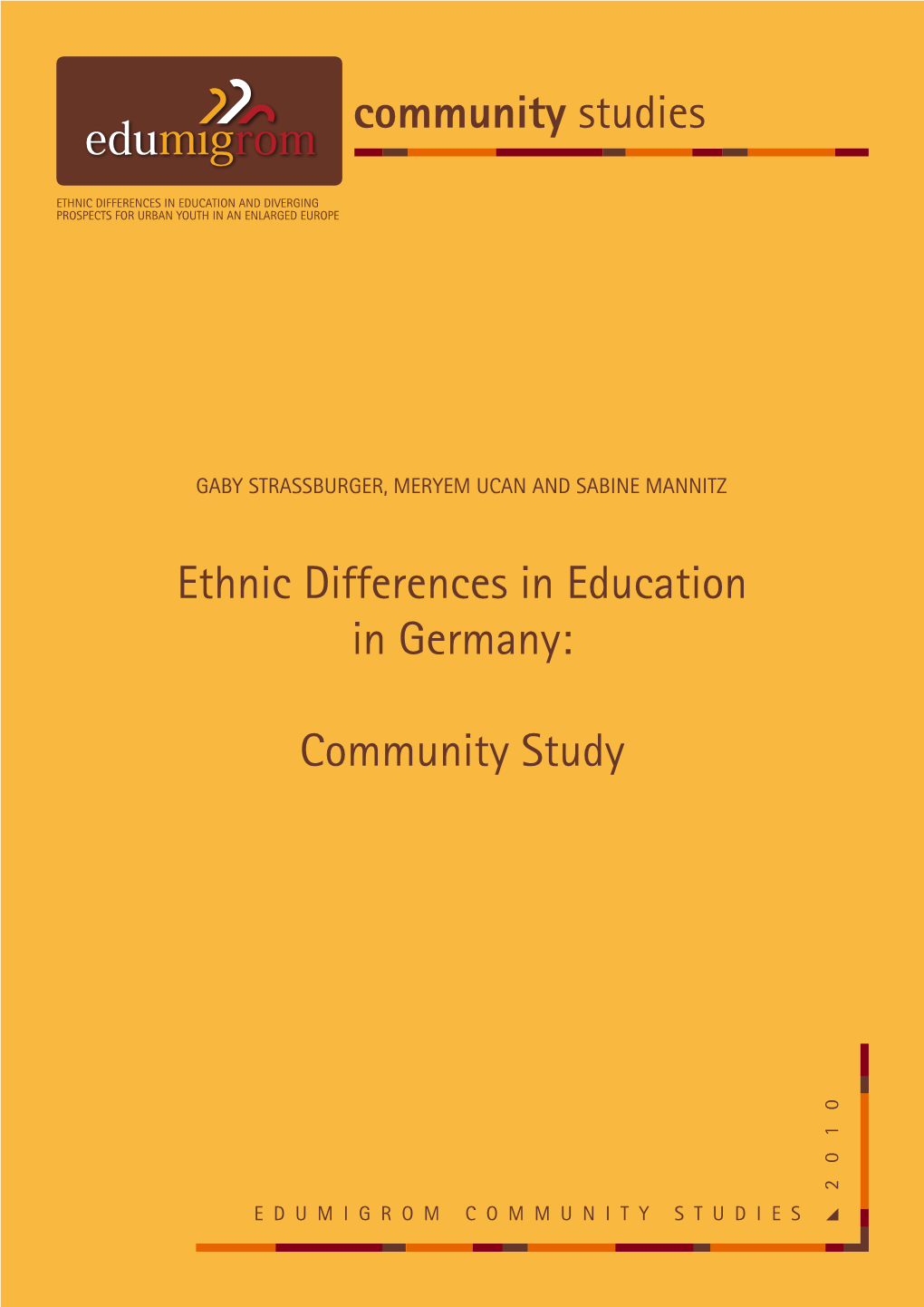 Ethnic Differences in Education in Germany
