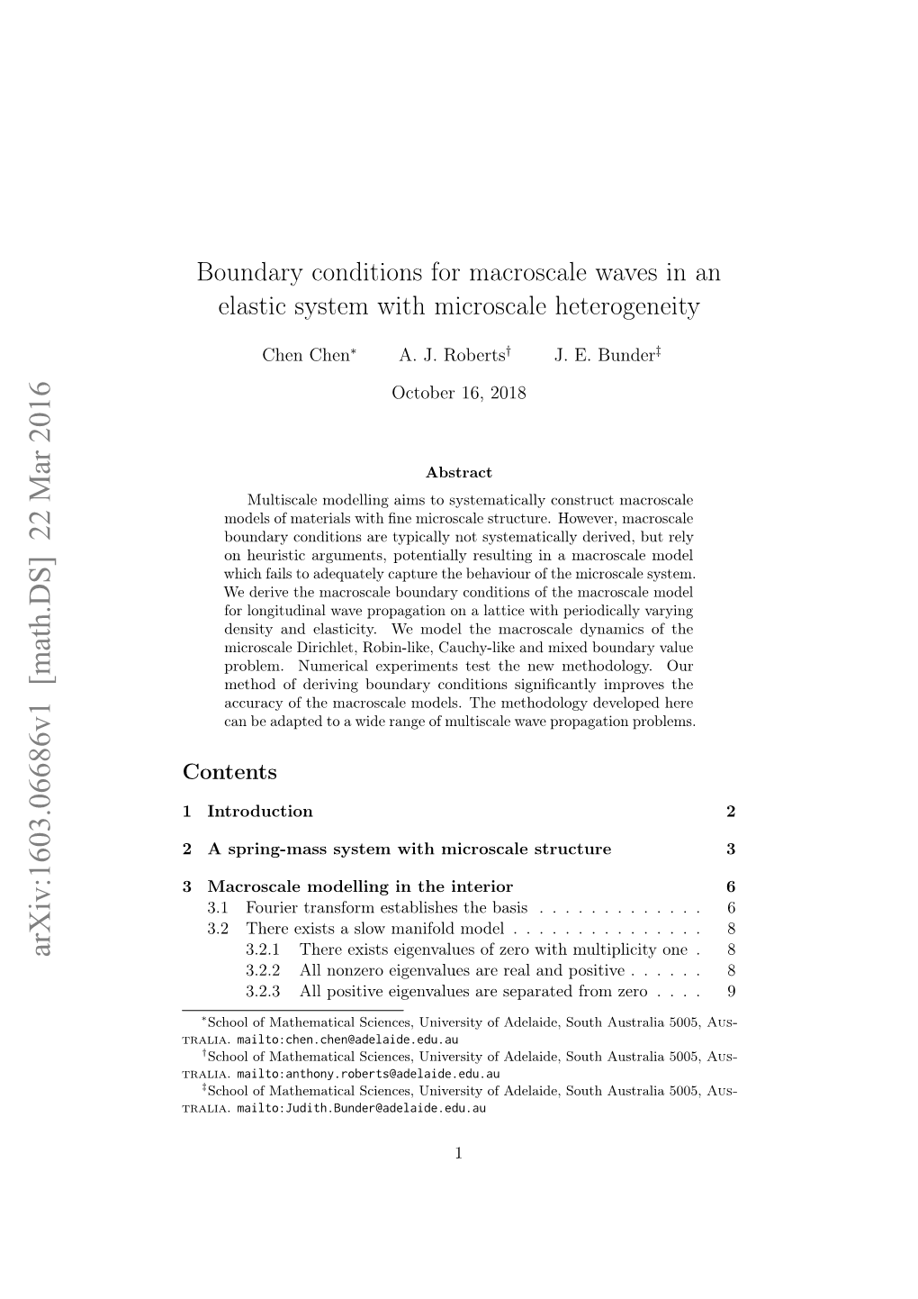 Boundary Conditions for Macroscale Waves in an Elastic System with Microscale Heterogeneity