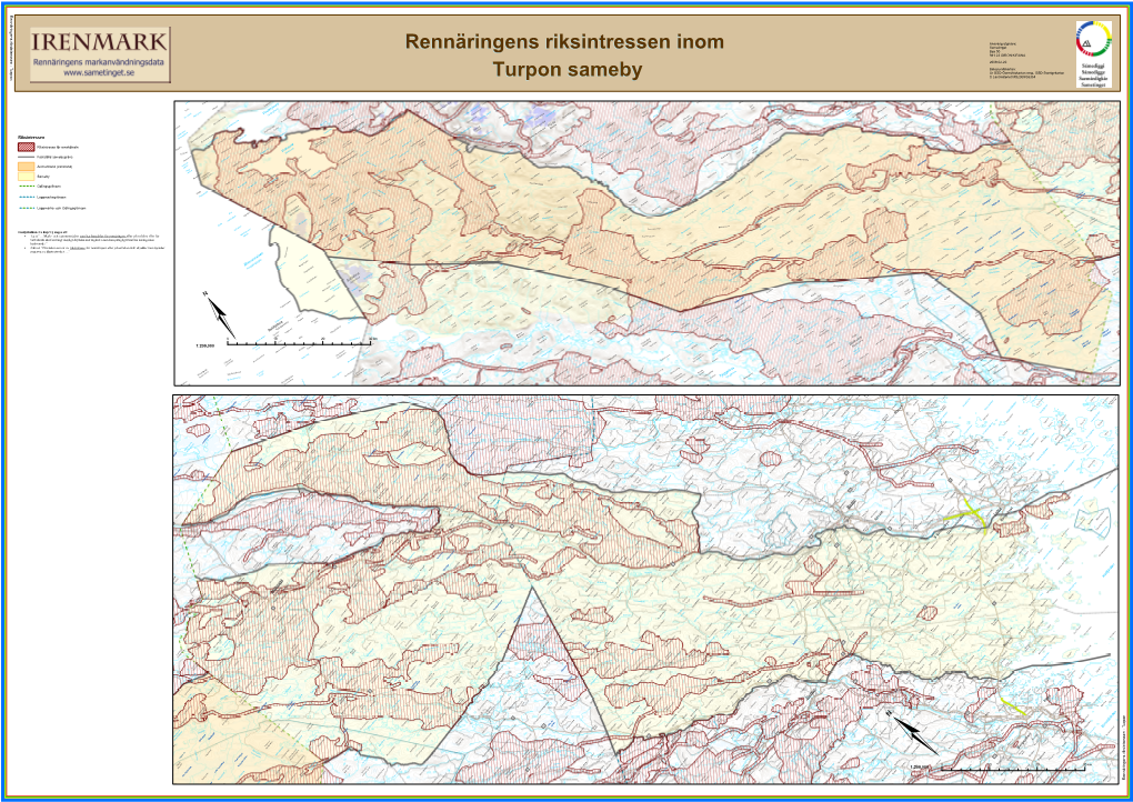 Rennäringens Riksintressen Inom Turpon Sameby