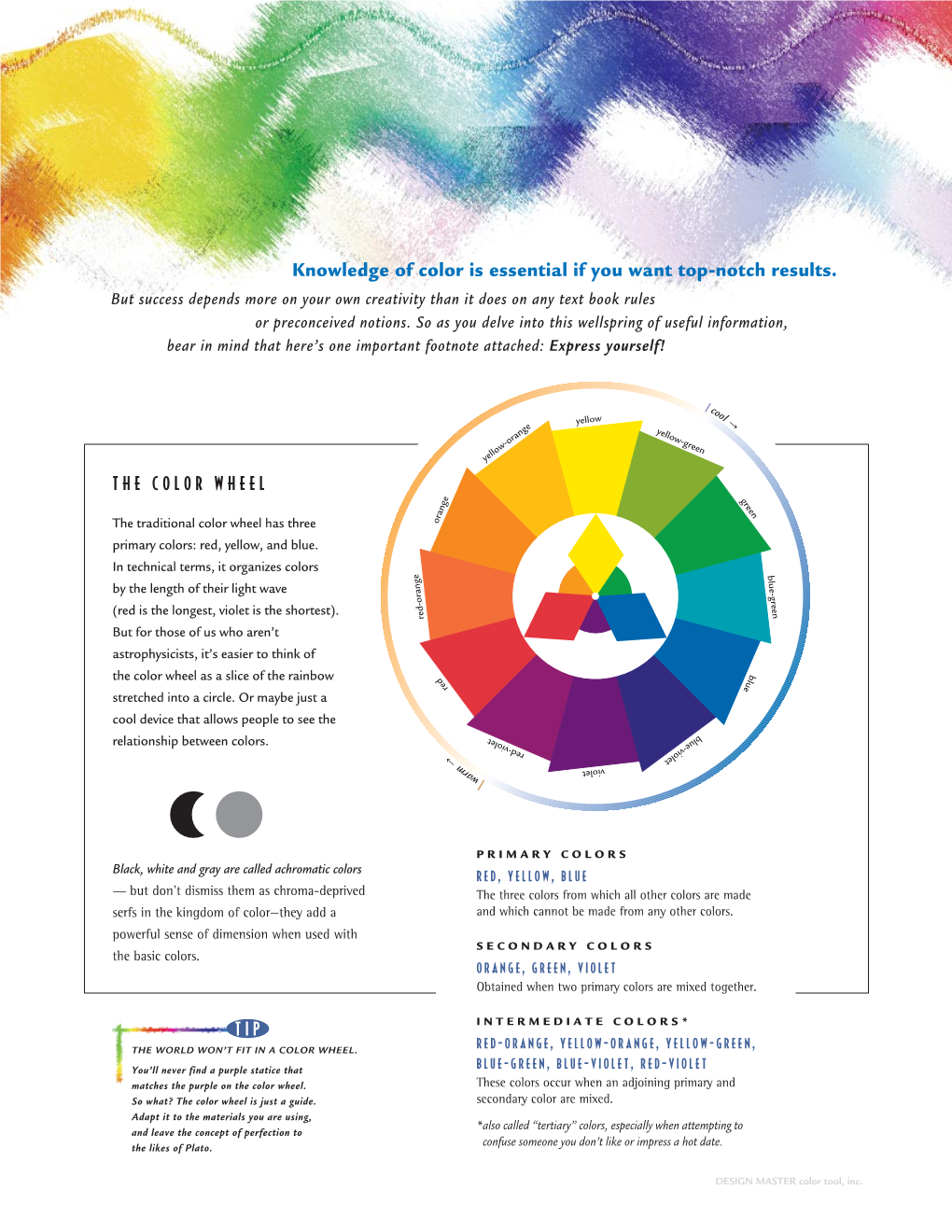 “As a Designer” Color Brochure