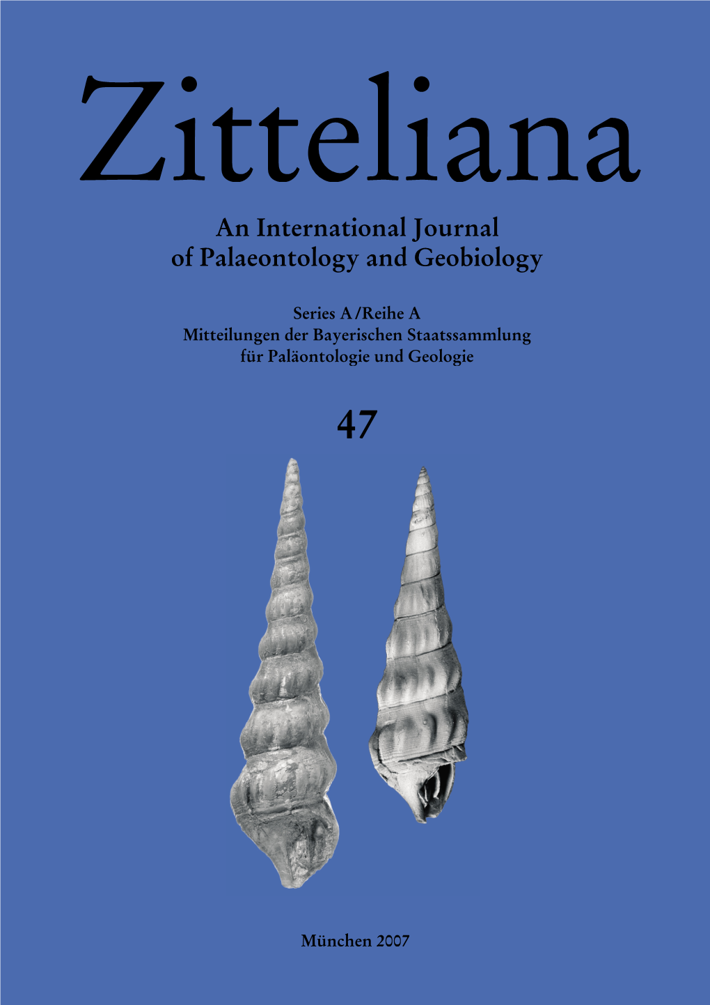 Two New Gastropod Genera from the Early Jurassic (Pliensbachian) of Franconia (South Germany) 59