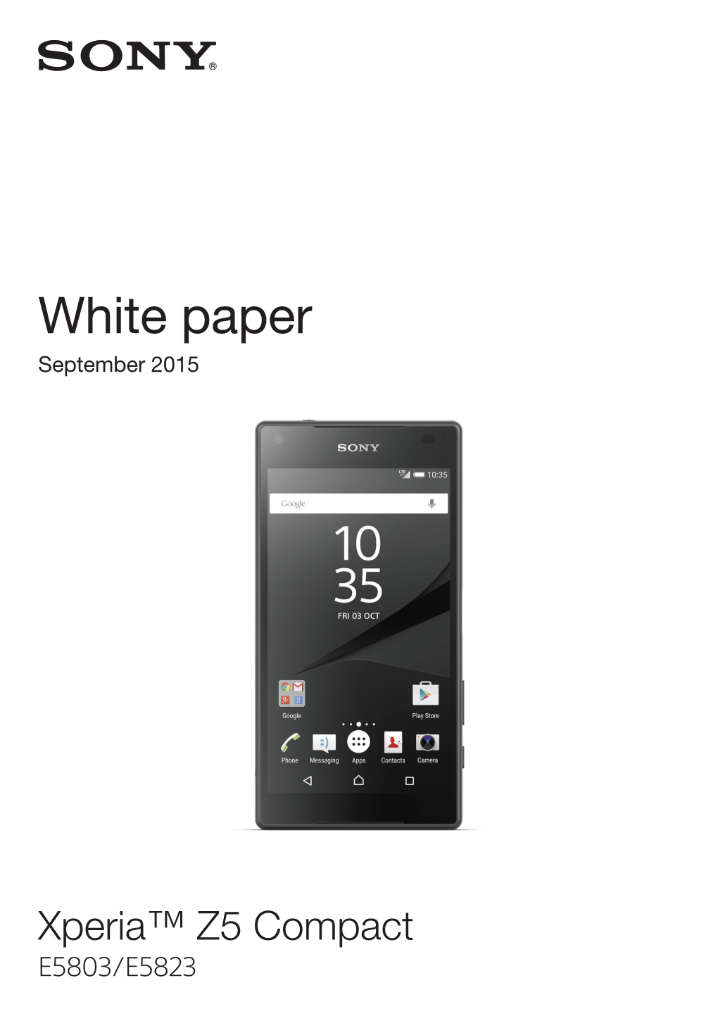 White Paper September 2015