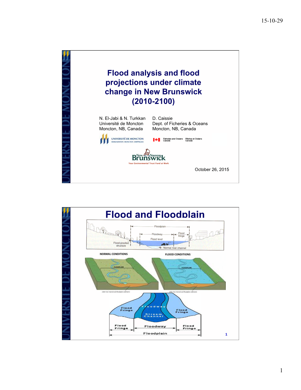 Flood and Floodplain