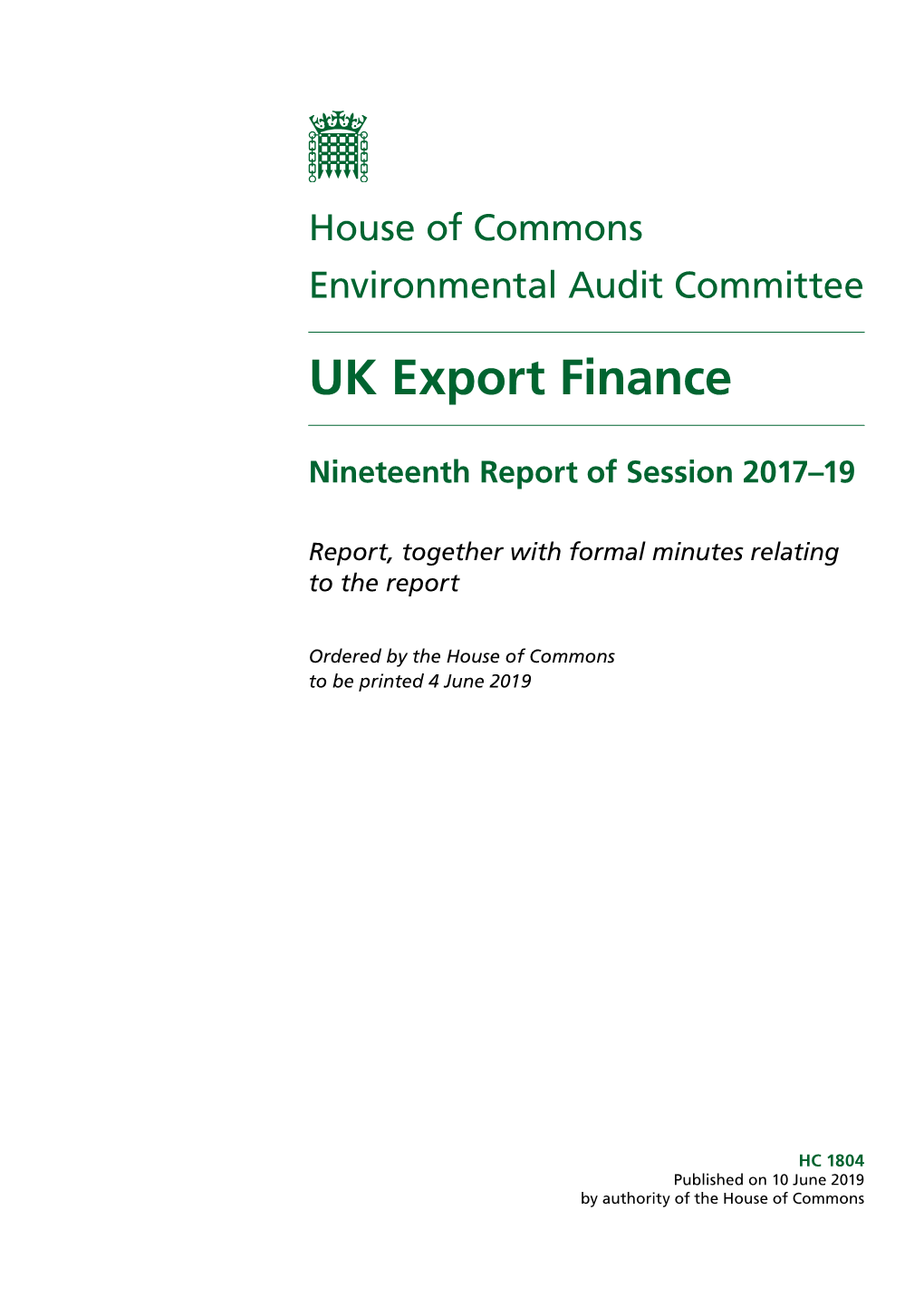 UK Export Finance