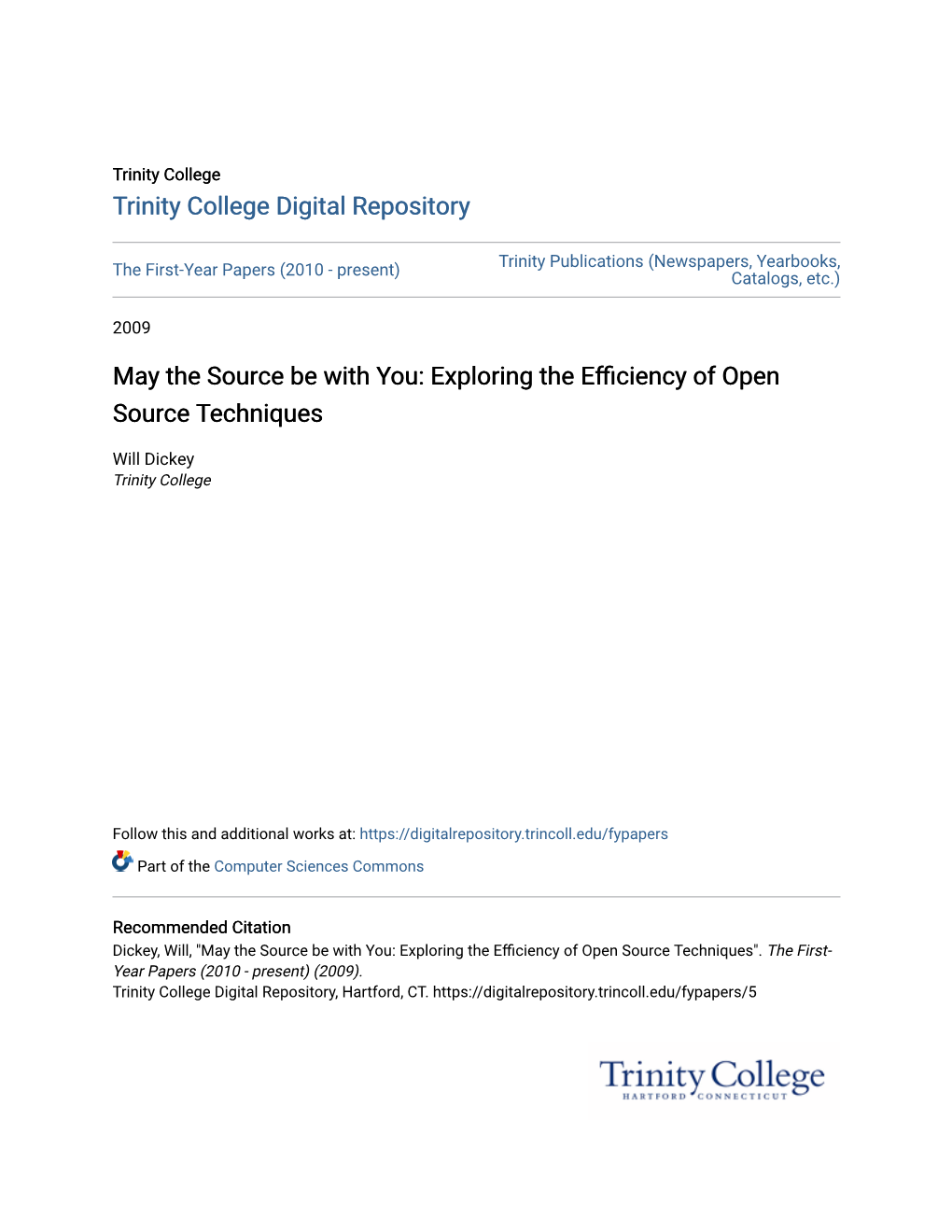 Exploring the Efficiency of Open Source Techniques