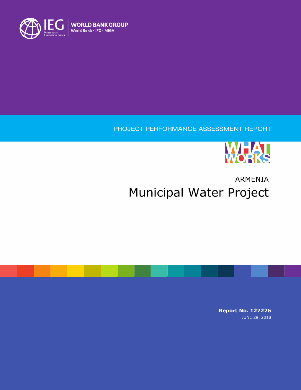 Armenia: Municipal Water Project (PPAR)