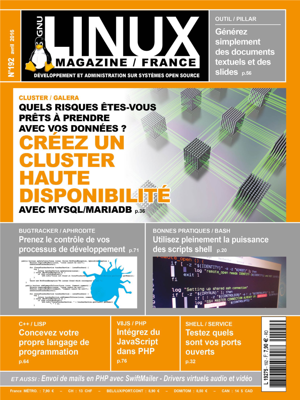 Actuellement Disponible Gnu/Linux Magazine Hors-Série N°83 !