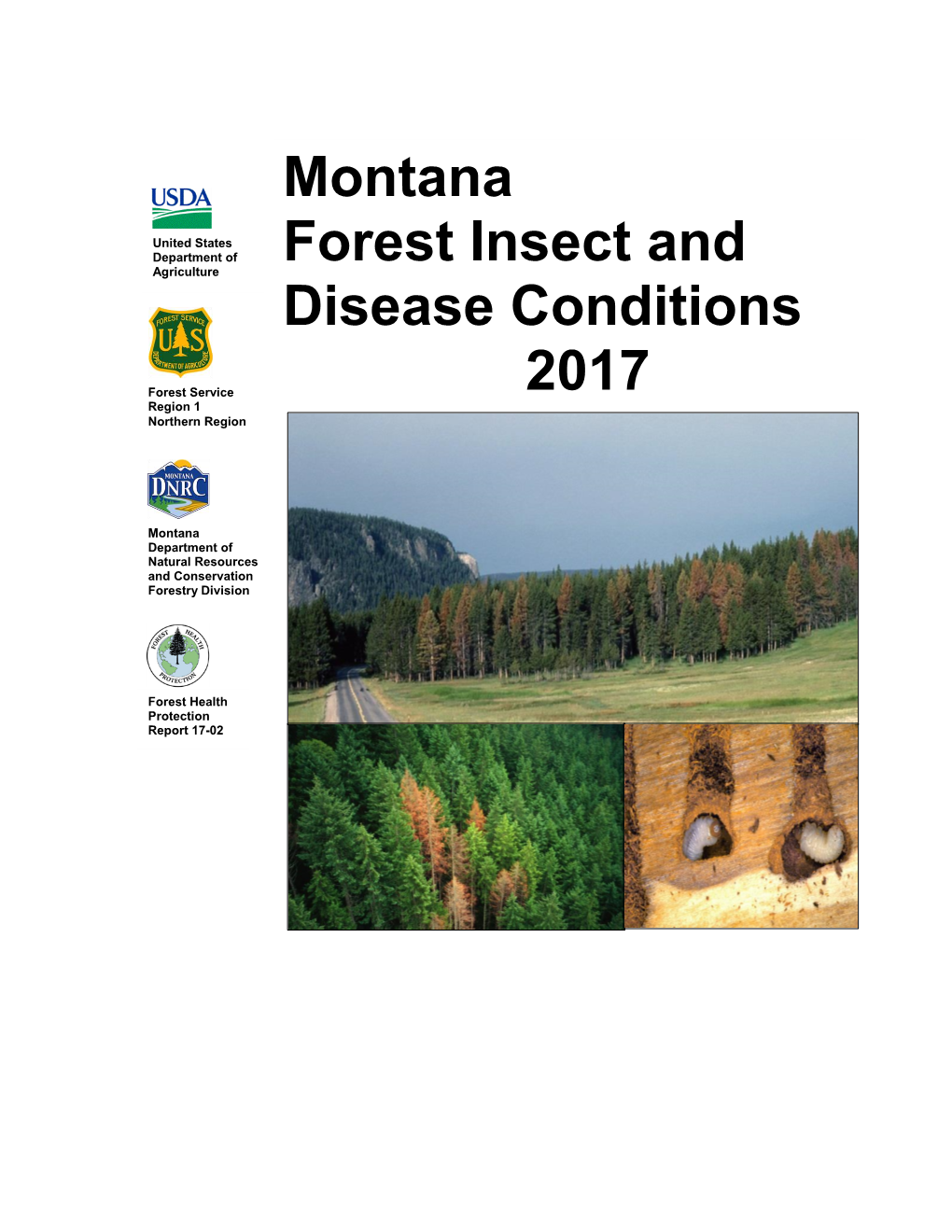 Montana Forest Insect and Disease Conditions 2017