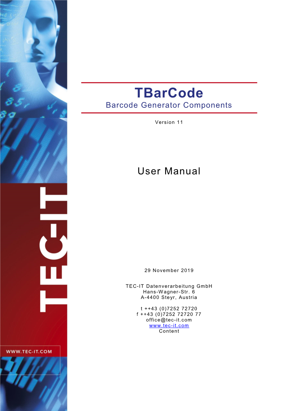 Tbarcode Barcode Generator Components