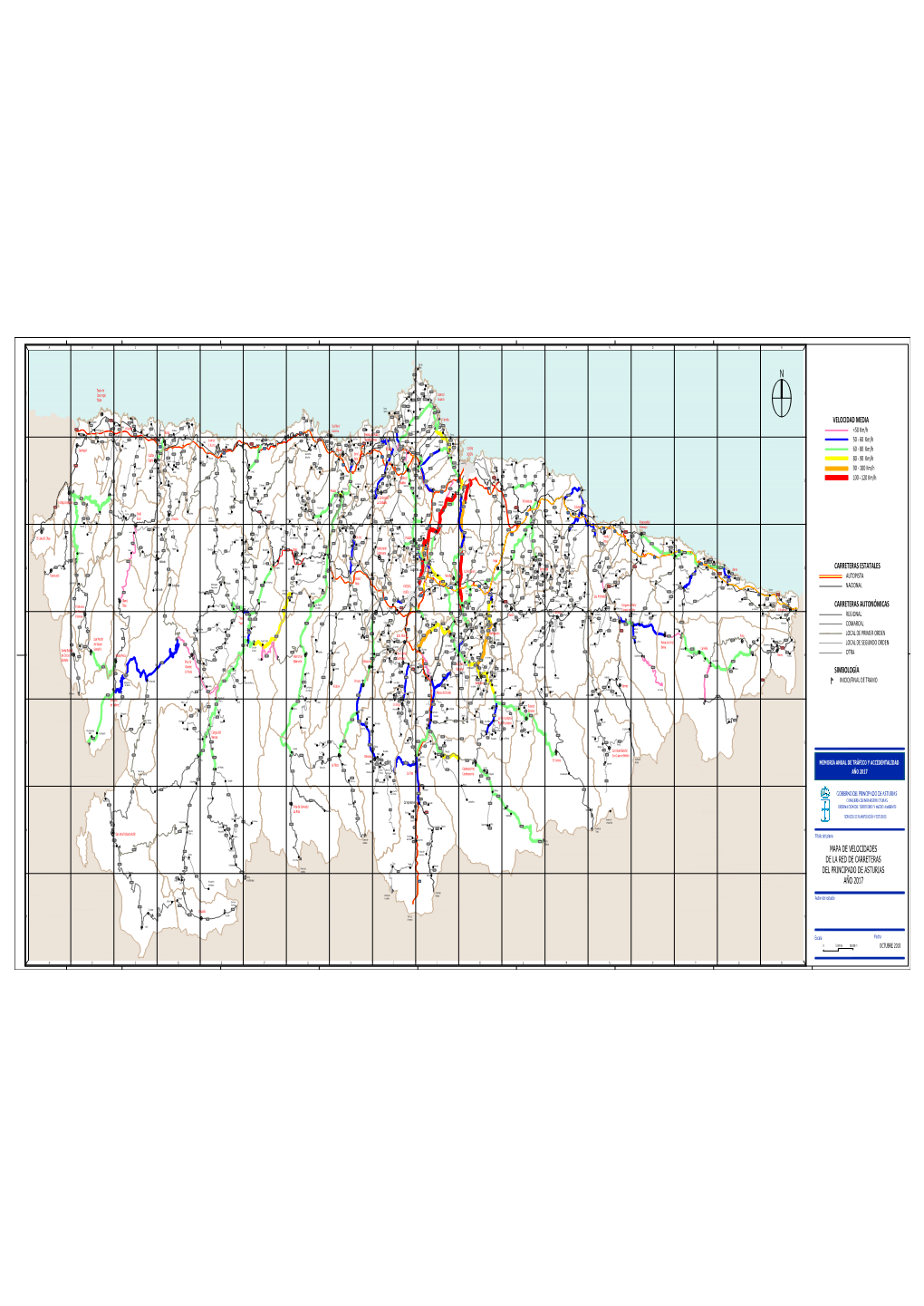 Mapa De Velocidades 2017