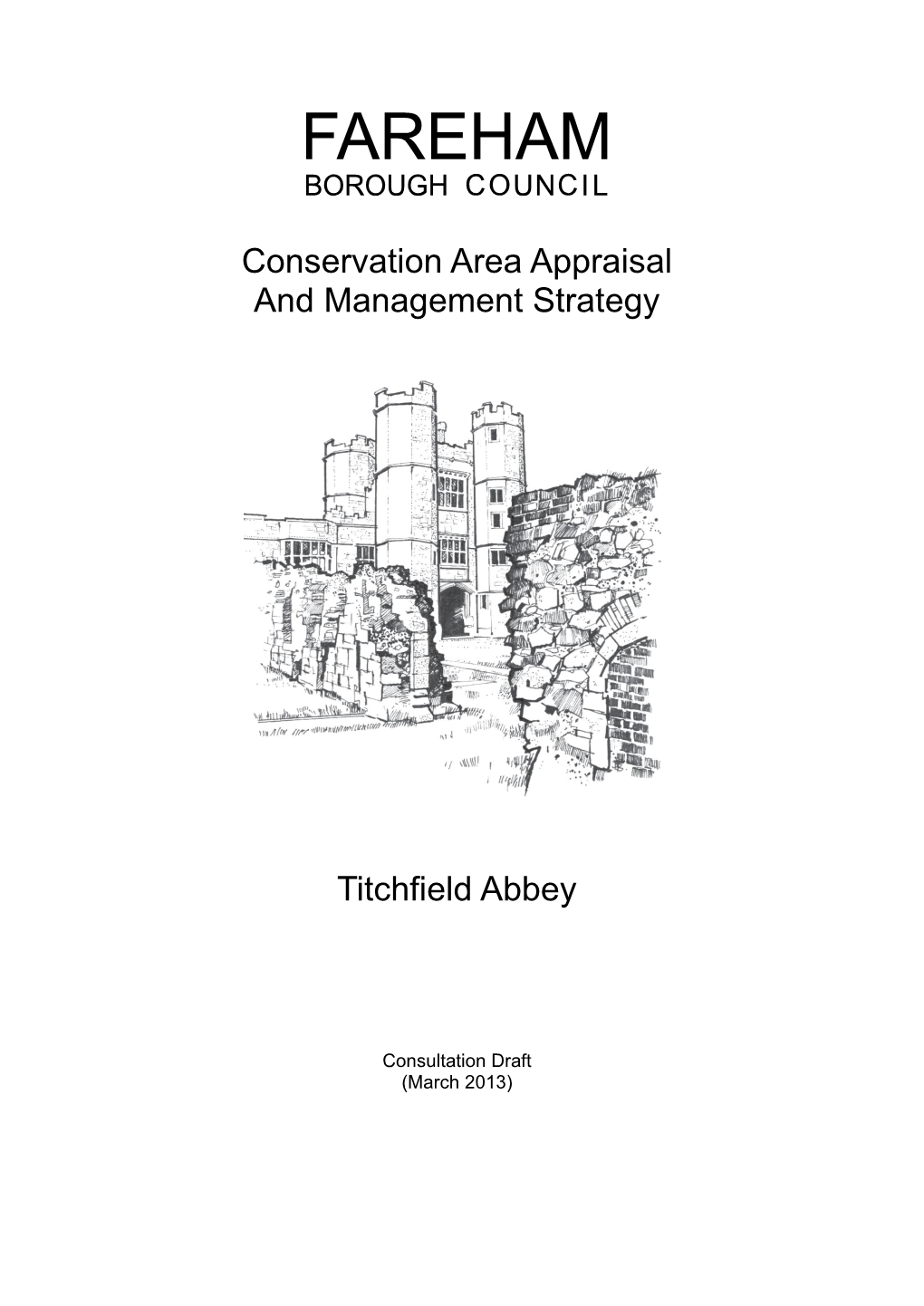 Conservation Area Appraisal and Management Strategy Titchfield