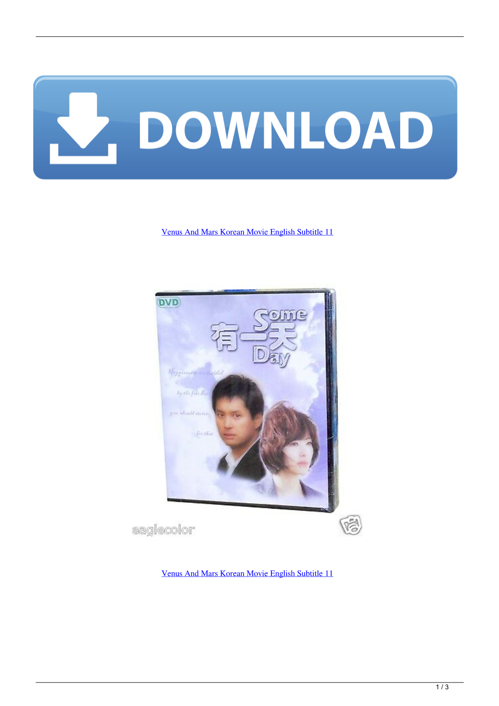 Venus and Mars Korean Movie English Subtitle 11