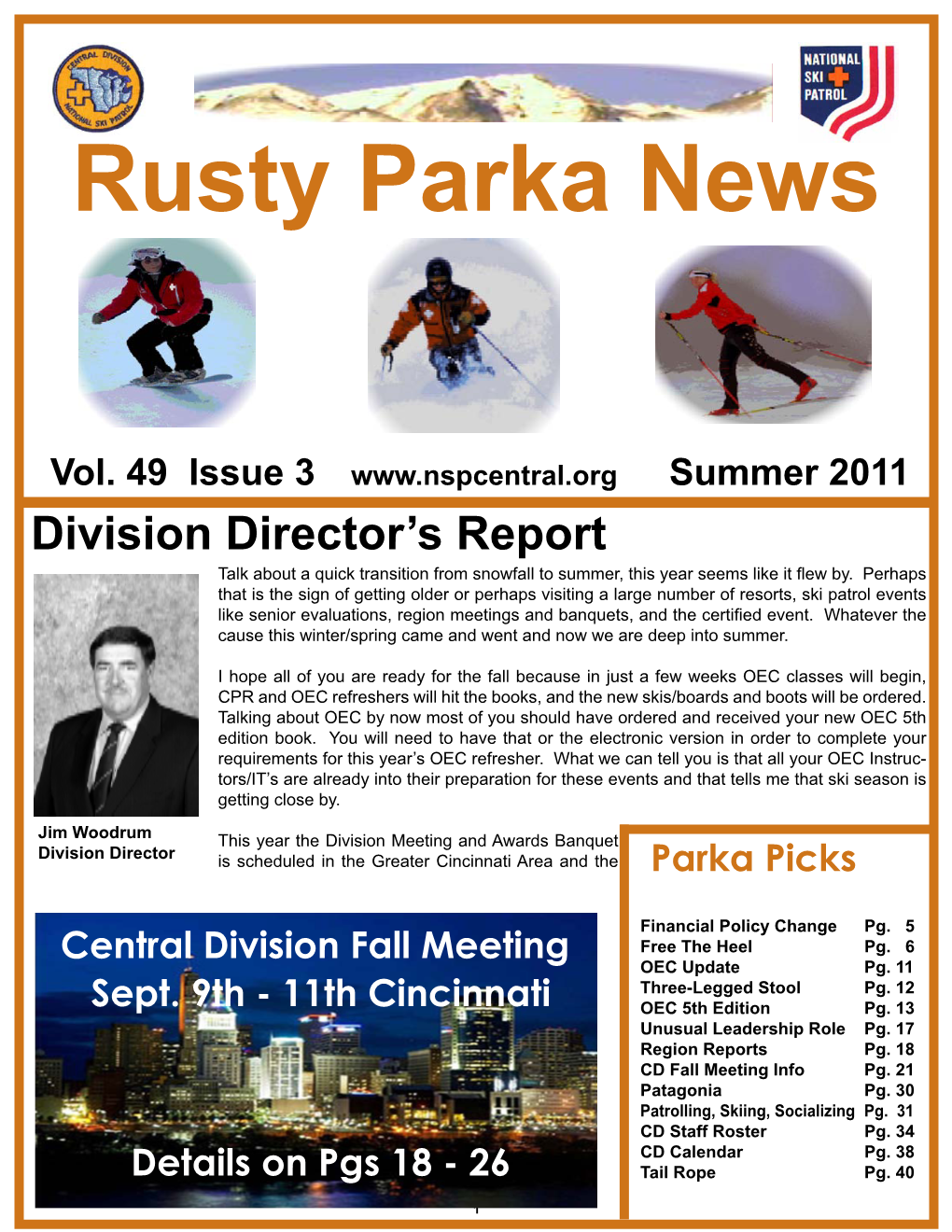 Rusty Parka News