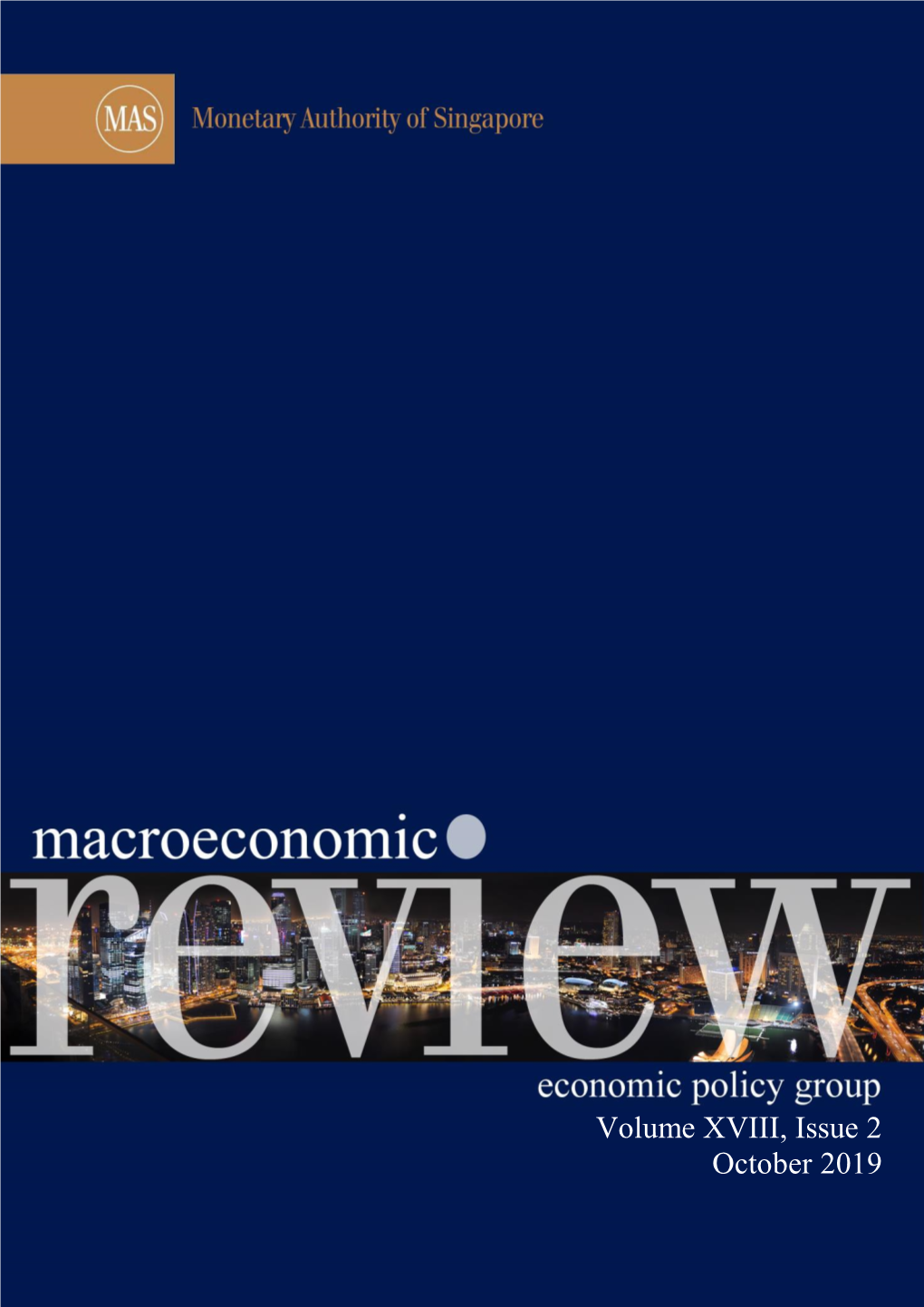 Macroeconomic Review October 2019 Vol XVIII Issue 2