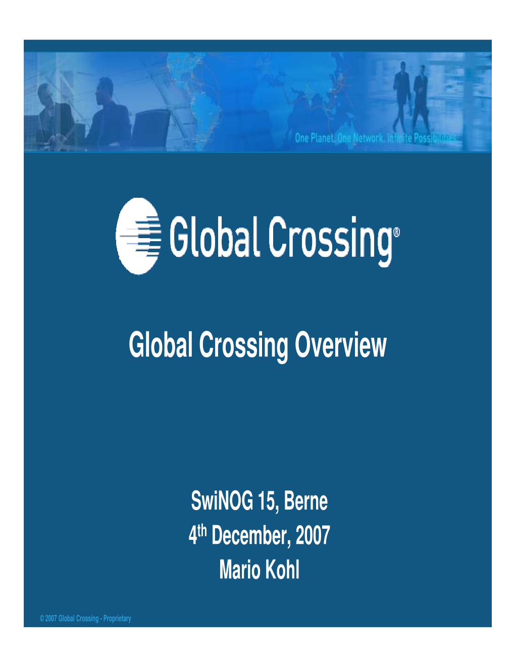 Global Crossing Overview