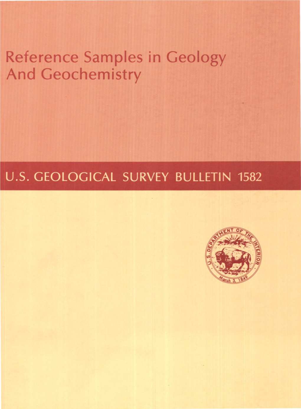 Reference Samples in Geology and Geochemistry