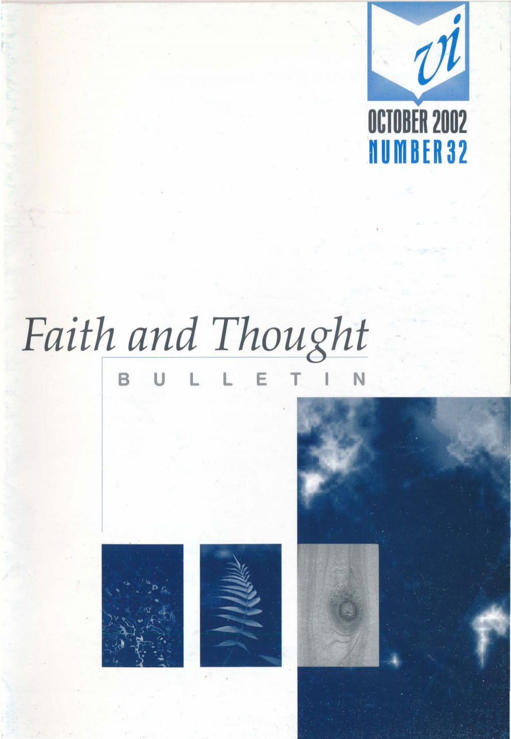 Faith and Thought Bulletin (No