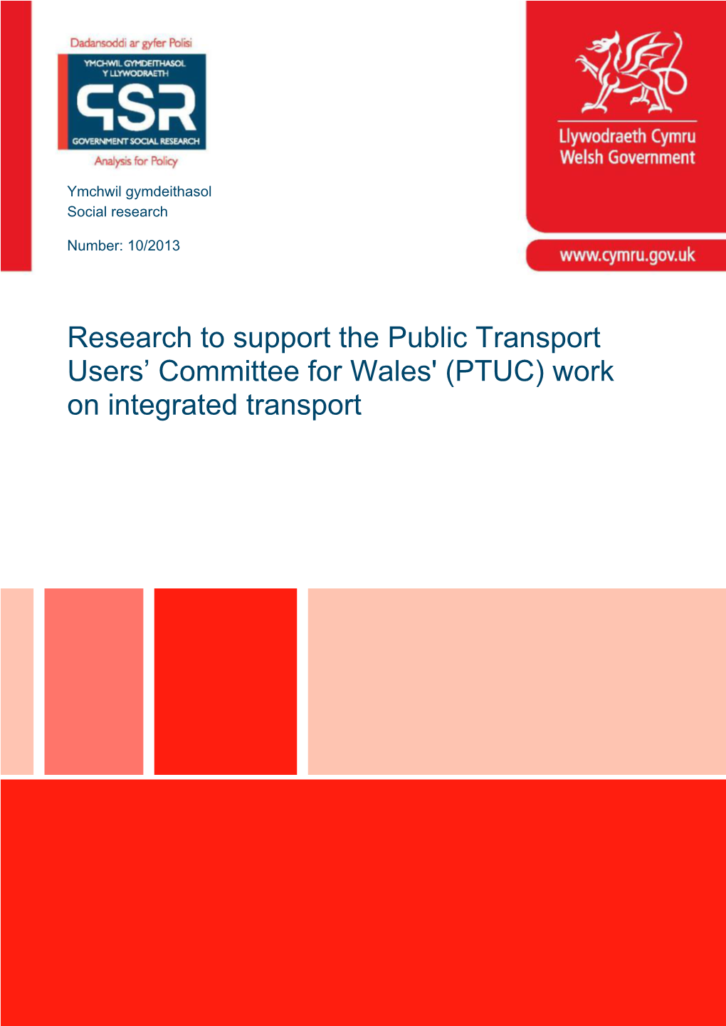 Work on Integrated Transport