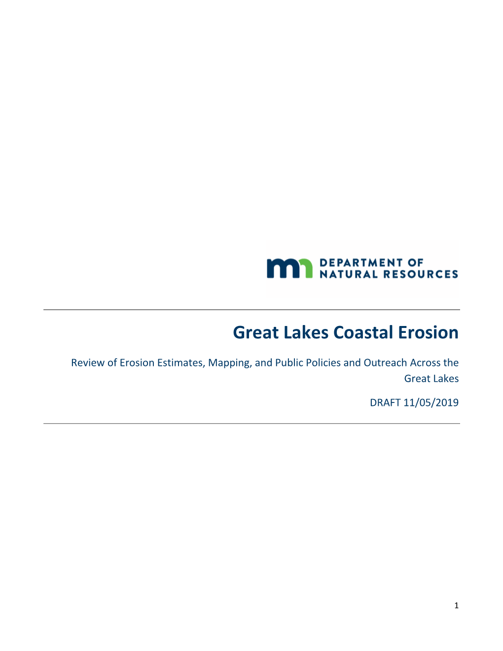 Great Lakes Coastal Erosion