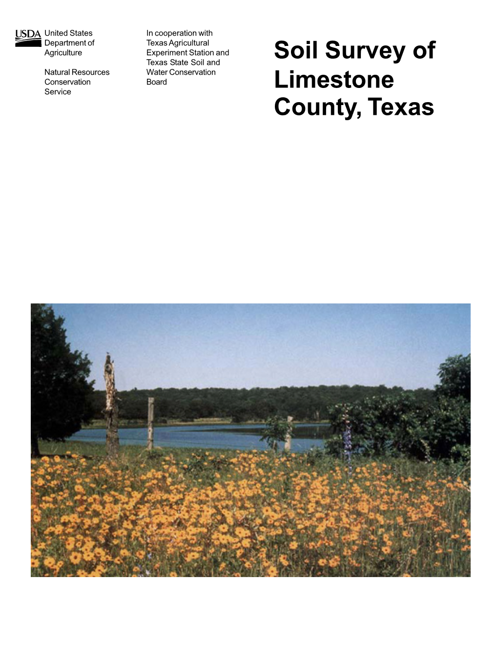 Soil Survey of Limestone County, Texas