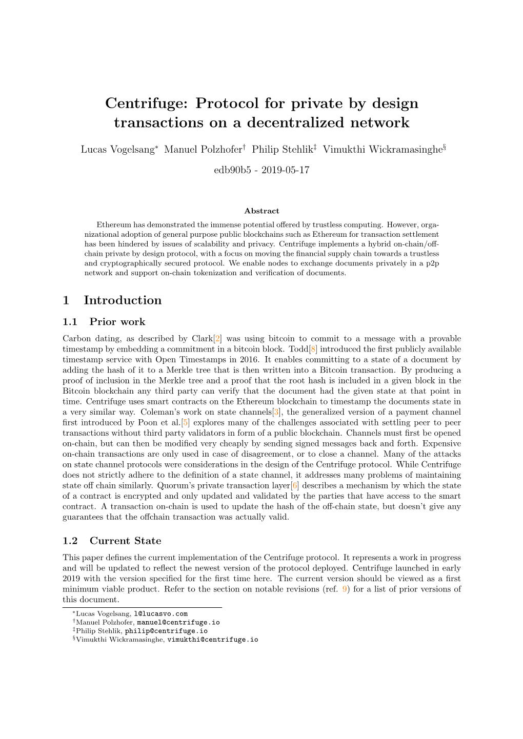 Protocol for Private by Design Transactions on a Decentralized Network