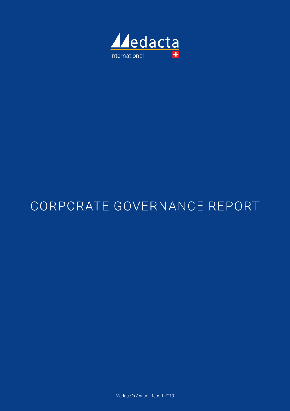 Corporate Governance Report