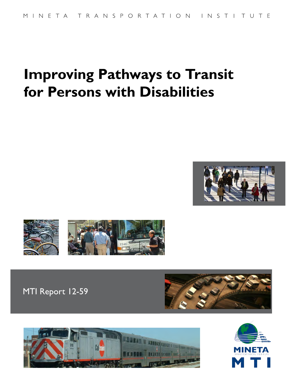 Improving Pathways to Transit for Persons with Disabilities