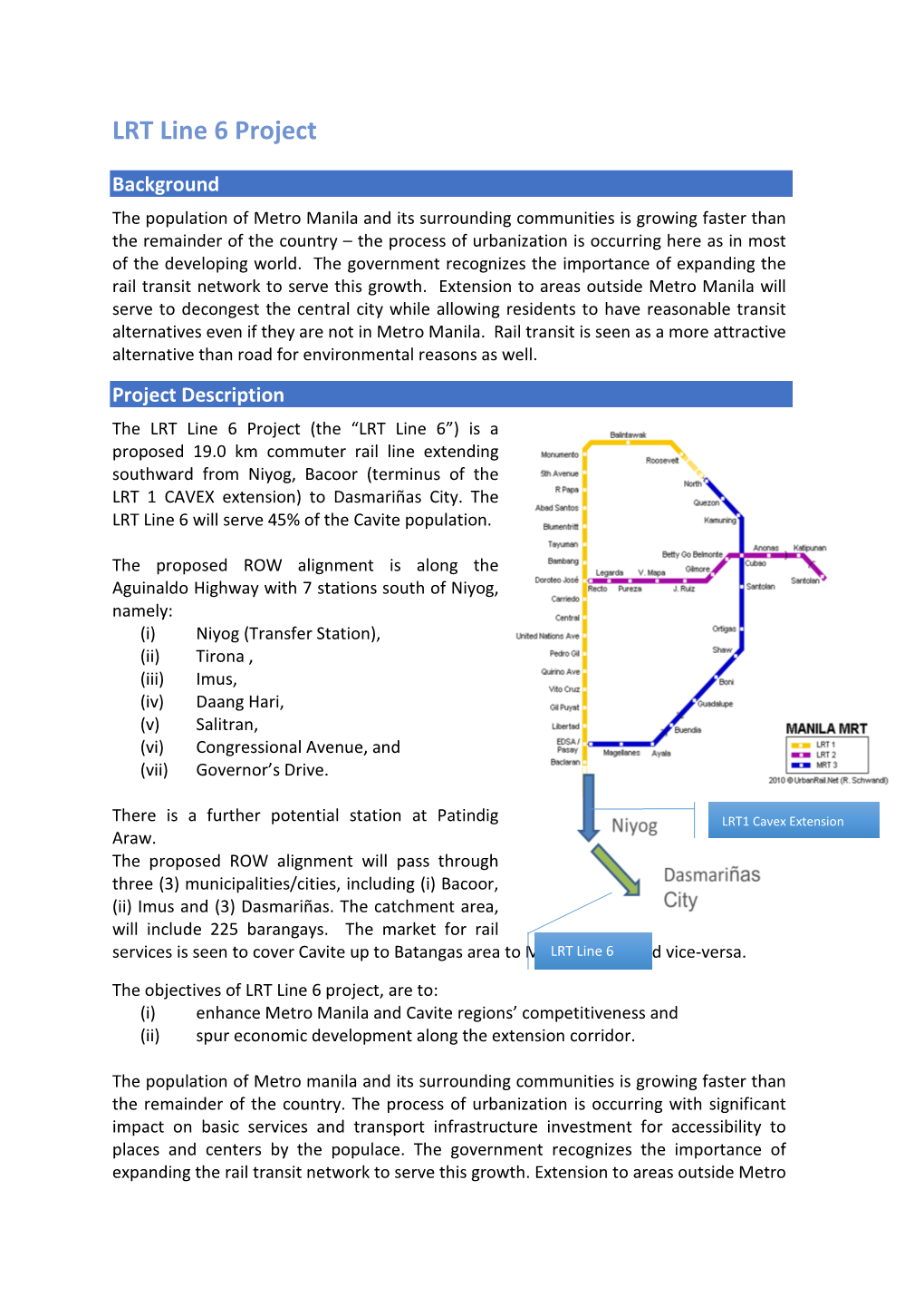 LRT Line 6 Project