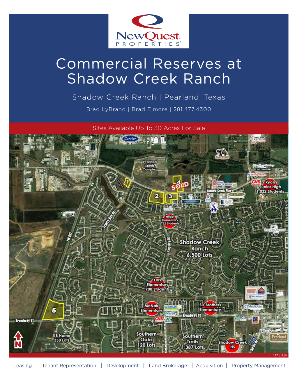 Commercial Reserves at Shadow Creek Ranch Shadow Creek Ranch | Pearland, Texas