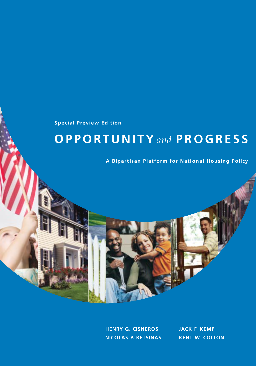 Kemp-Cisneros National Housing Policy Report – September 2004