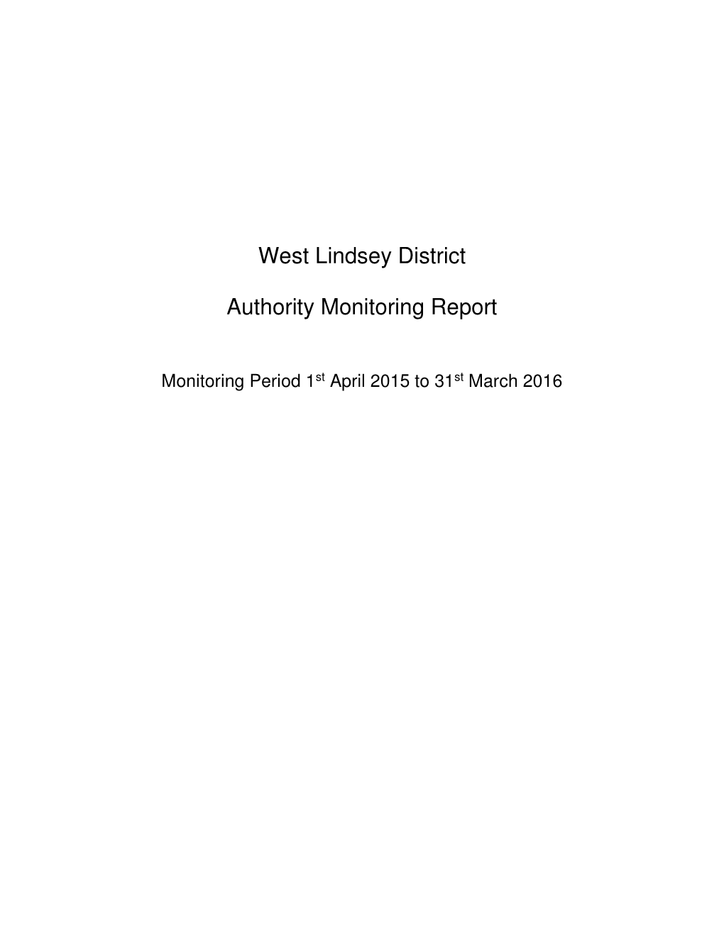 West Lindsey District