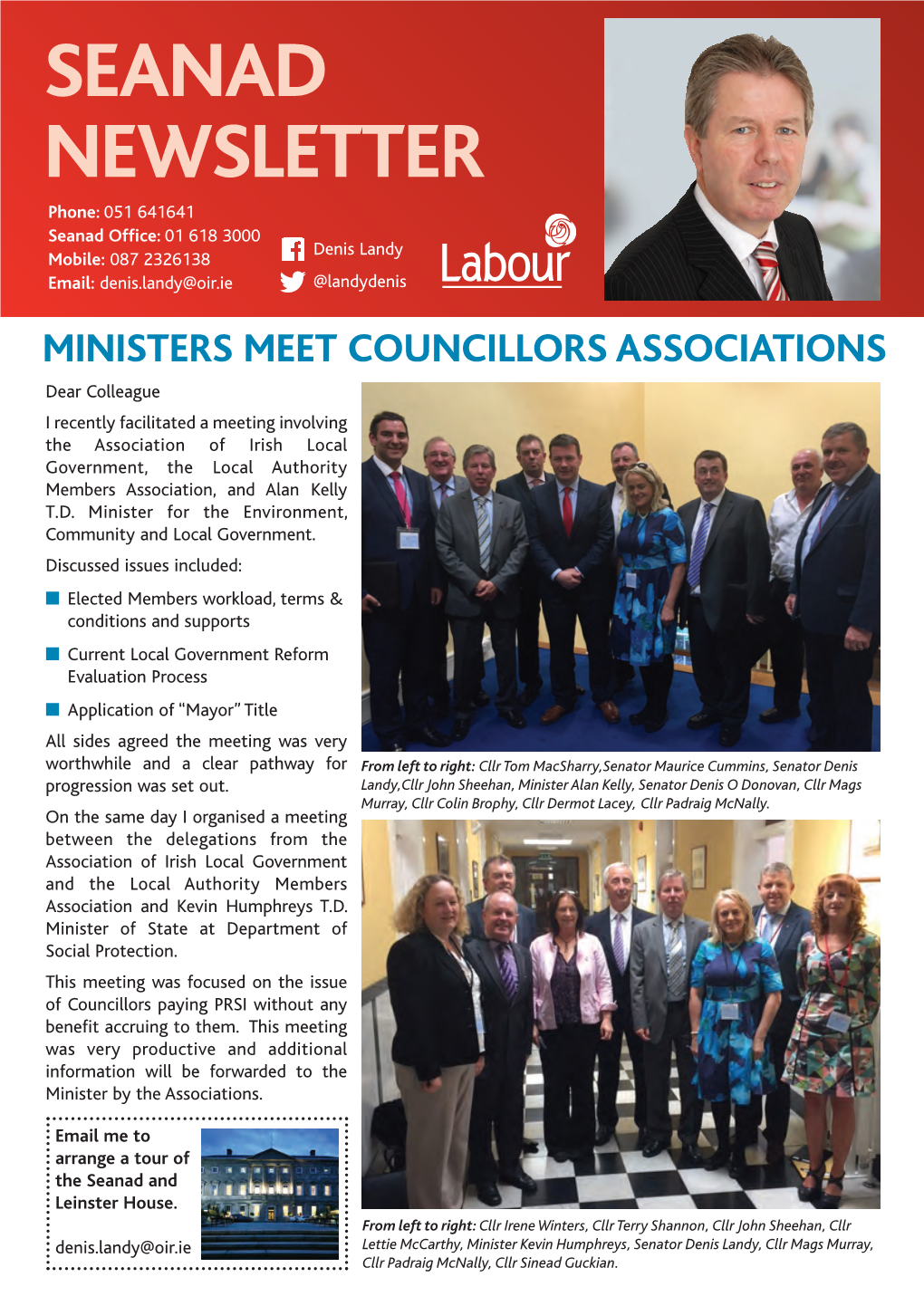 Seanad Newsletter