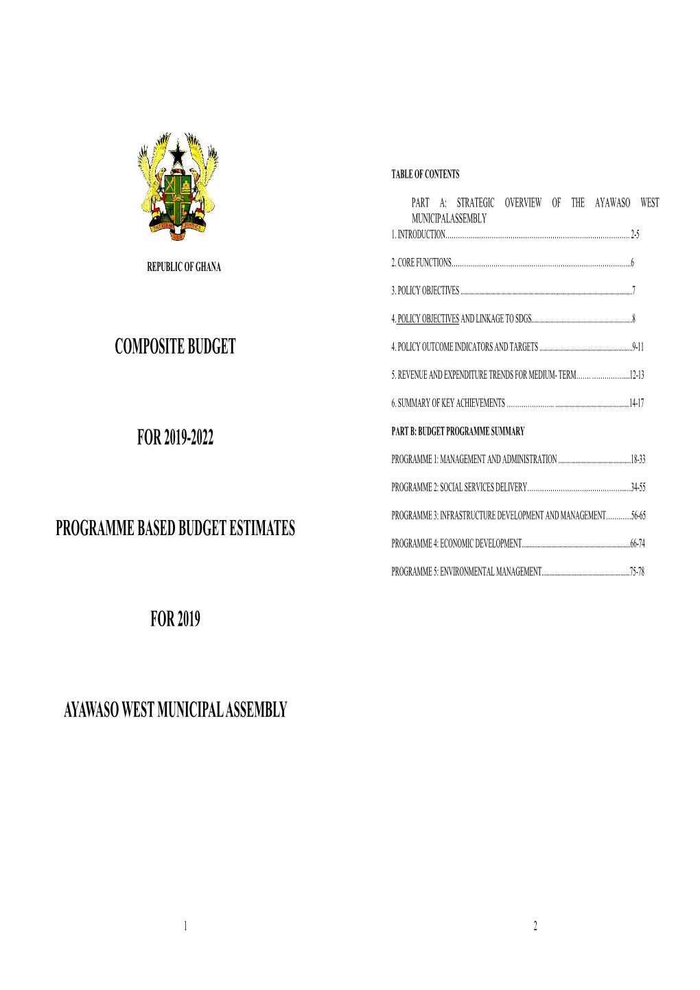 Ayawaso West Municipalassembly 1