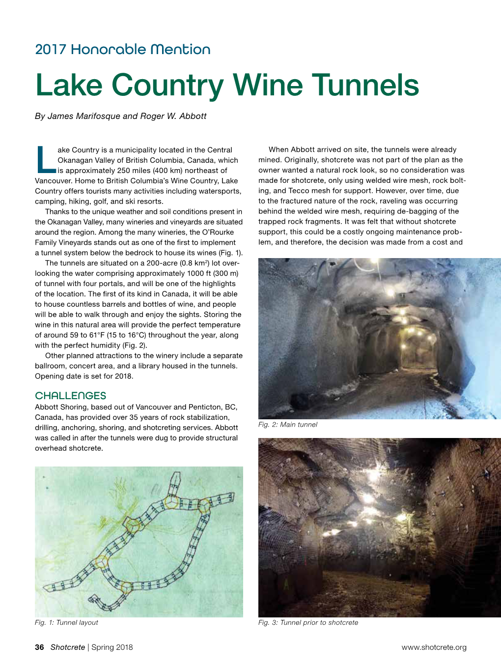 Lake Country Wine Tunnels