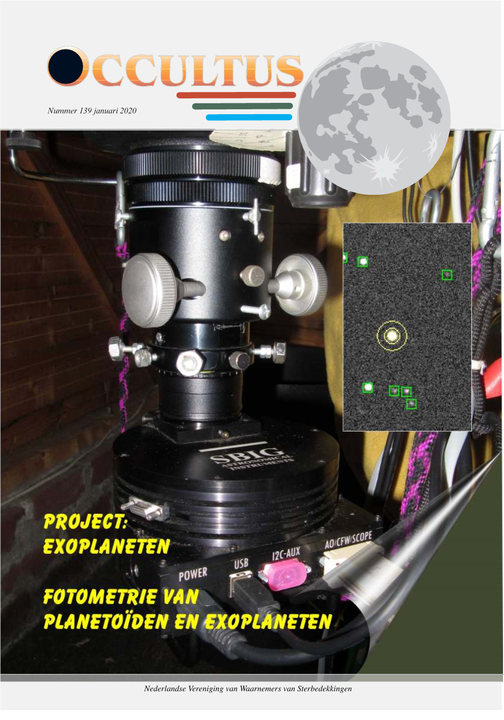Occultus Is Een Uitgave Van De Nederlandse Vereniging Van Waarnemers Van Sterbedekkingen
